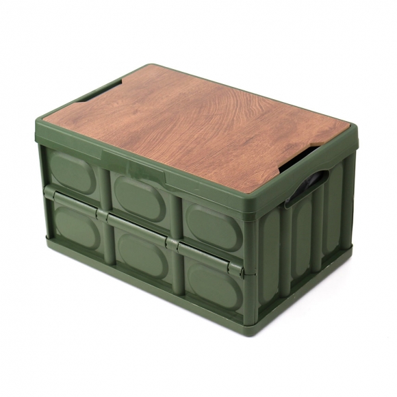 55L 베스트 캠핑 폴딩박스(+방수백) (카키)