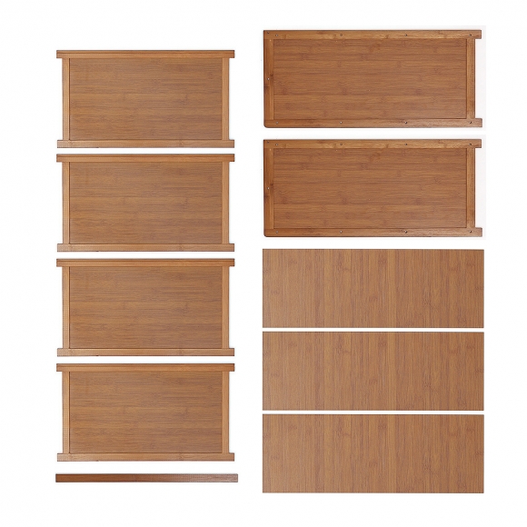 슈레스트 4단 오픈형 신발장(52x63cm)