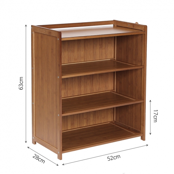 슈레스트 4단 오픈형 신발장(52x63cm)