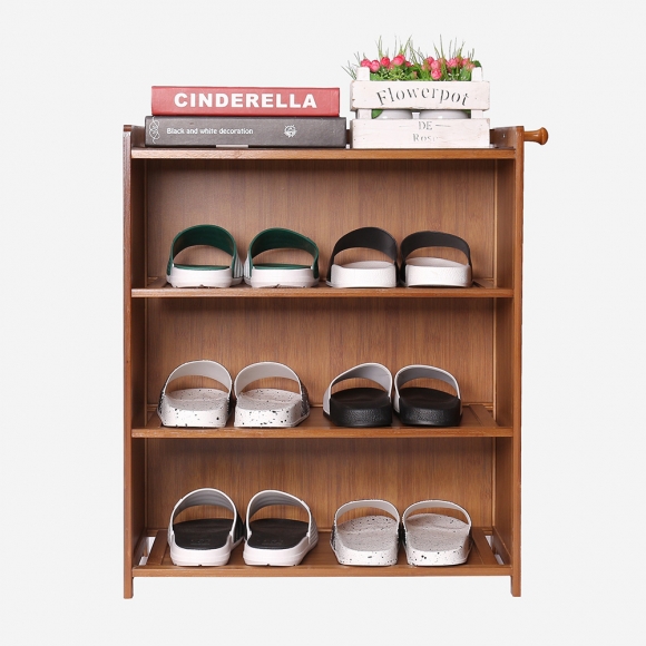 슈레스트 4단 오픈형 신발장(52x63cm)