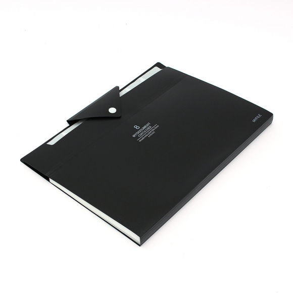 오피스 포켓 도큐먼트 파일(8칸) (블랙)