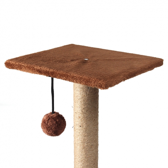 펫캐슬 고양이 캣타워(135cm) (브라운)