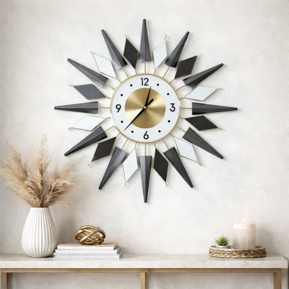 인테리어 바람개비 무소음 벽시계