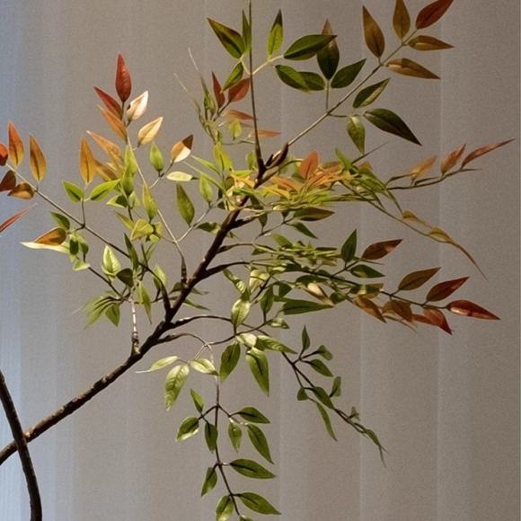 인테리어 컬러 남천나무 조화 나무(180cm)