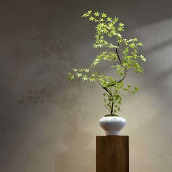 인테리어 단풍 조화 장식