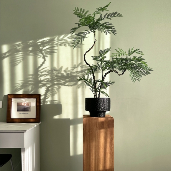 인테리어 자카란다 조화 장식