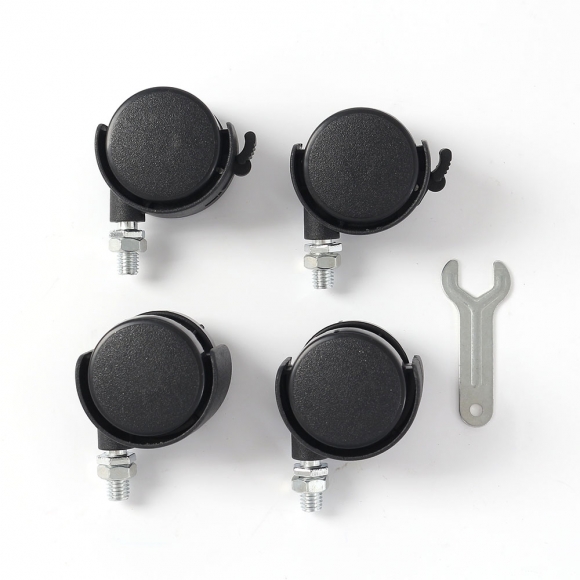 홈무드 6단 이동식 북트롤리(화이트)