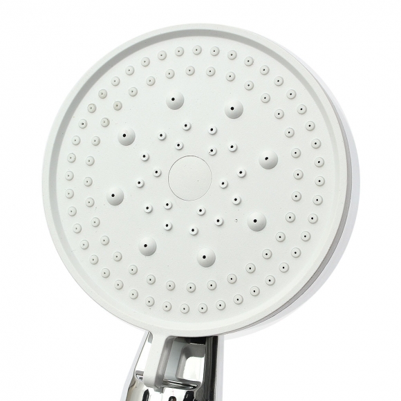 플로우픽 4단 수압 온오프 샤워기헤드(실버)