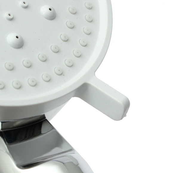 플로우픽 4단 수압 온오프 샤워기헤드(실버)