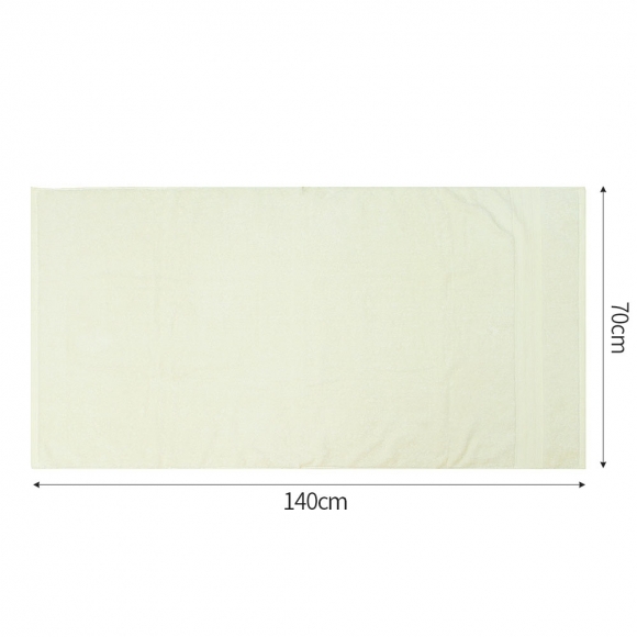 뽀송데이 30수 코튼 바스타월(솔리드 화이트)