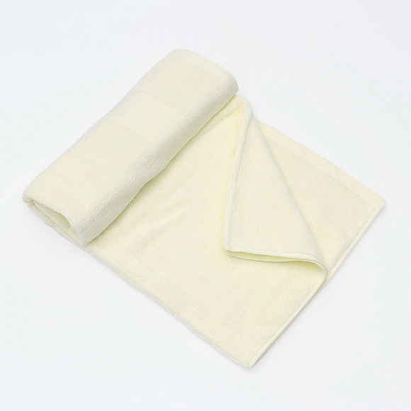 뽀송데이 30수 코튼 바스타월(솔리드 화이트)