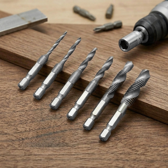 탭핑비트 드릴탭 6종세트(롱타입)