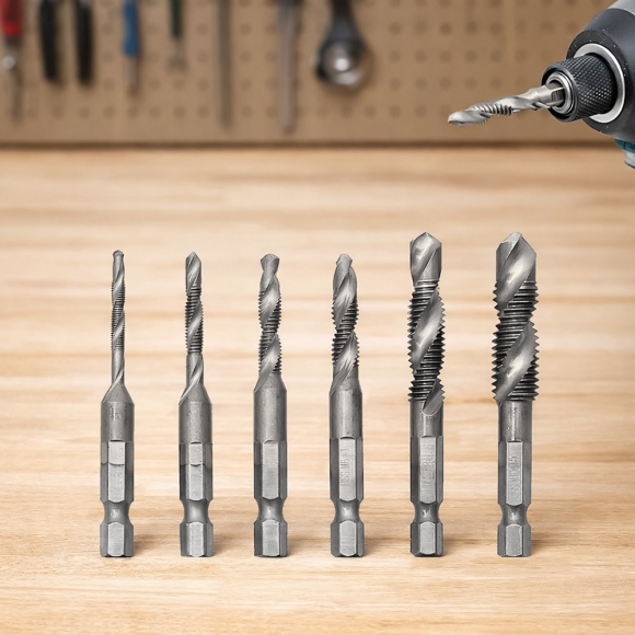 탭핑비트 드릴탭 6종세트(롱타입)