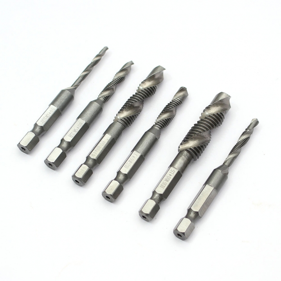 탭핑비트 드릴탭 6종세트(롱타입)