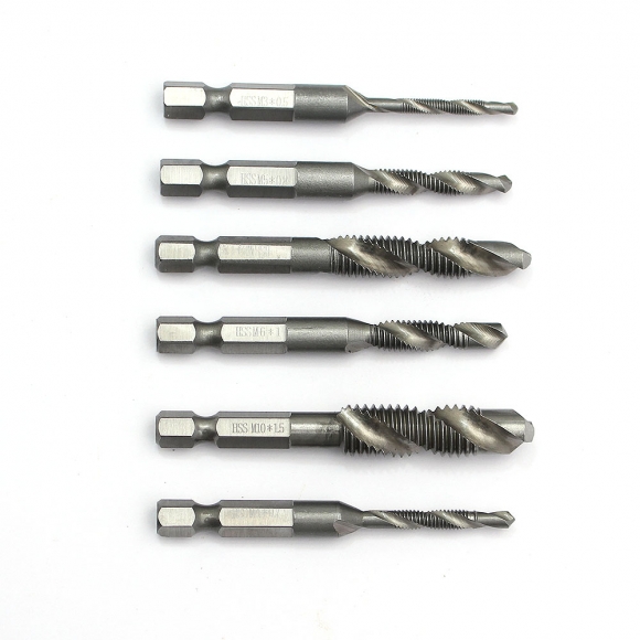탭핑비트 드릴탭 6종세트(롱타입)