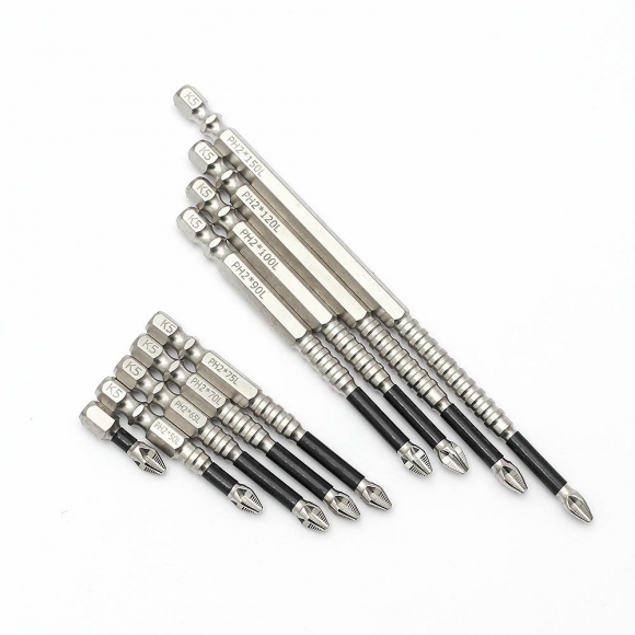 공구존 십자 드라이버 비트 9종 세트