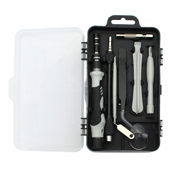 115종 올인원 정밀드라이버 수리키트(블랙 그레이)