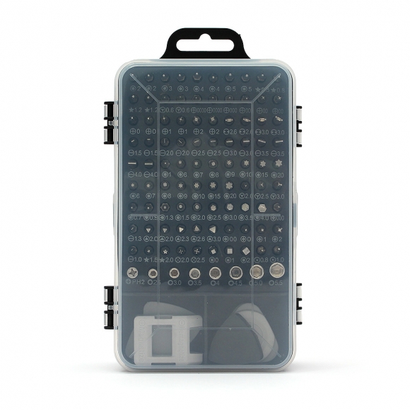 115종 올인원 정밀드라이버 수리키트(블랙 그레이)