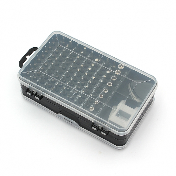 115종 올인원 정밀드라이버 수리키트(블랙 그레이)