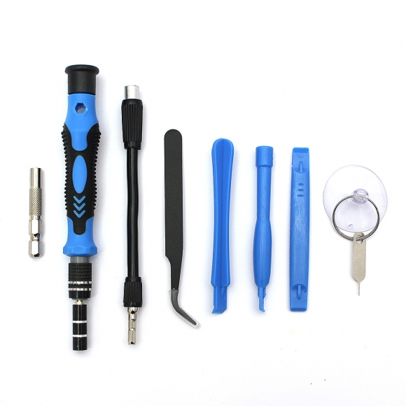 115종 올인원 정밀드라이버 수리키트(블랙 블루)