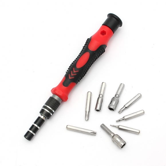 115종 올인원 정밀드라이버 수리키트(블랙 레드)