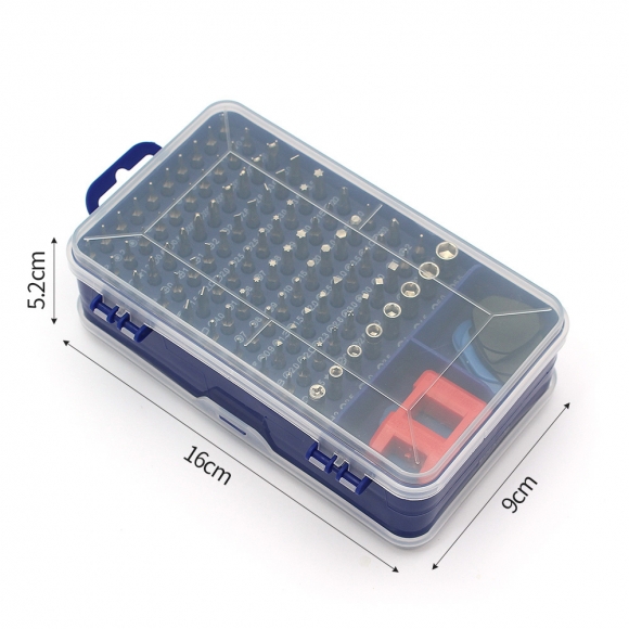 115종 올인원 정밀드라이버 수리키트(블루)