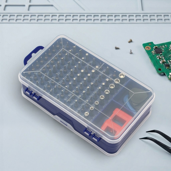 115종 올인원 정밀드라이버 수리키트(블루)