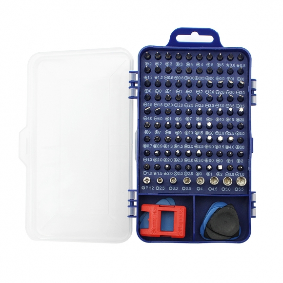 115종 올인원 정밀드라이버 수리키트(블루)