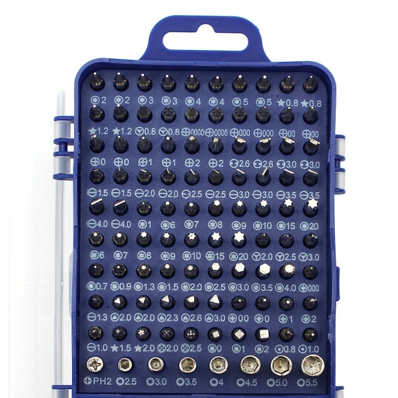 115종 올인원 정밀드라이버 수리키트(블루)