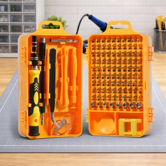 115종 올인원 정밀드라이버 수리키트(엘로우)