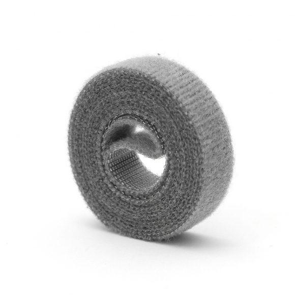 탈부착 테이프 케이블타이 10p세트 (10mmx1m) (그레이)