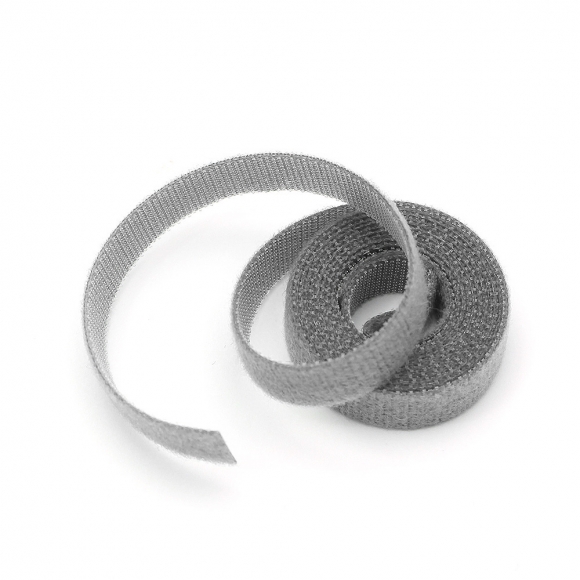 탈부착 테이프 케이블타이 10p세트 (10mmx1m) (그레이)