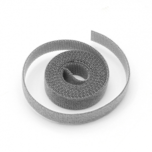 탈부착 테이프 케이블타이 10p세트 (10mmx1m) (그레이)