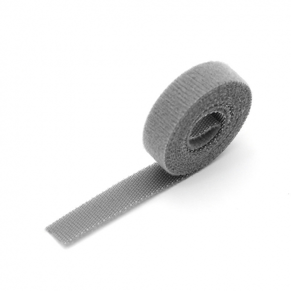 탈부착 테이프 케이블타이 10p세트 (10mmx1m) (그레이)