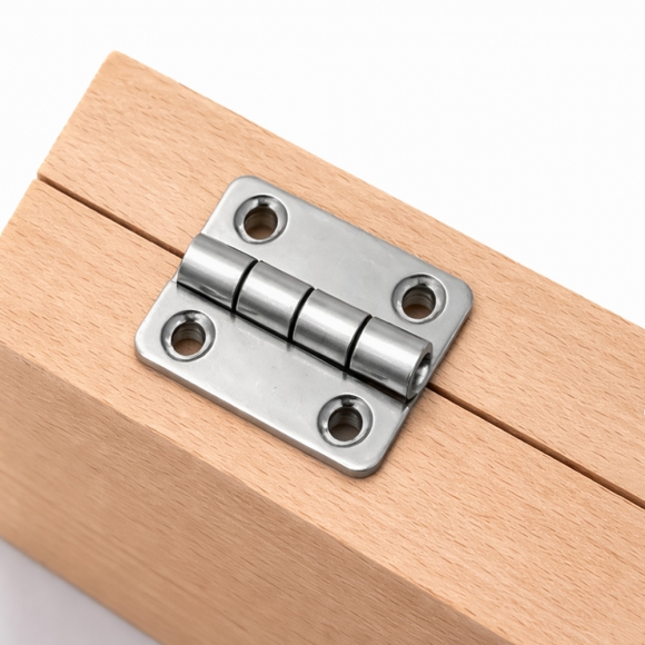 [영달철물] ST-PRO 소형 304 스텐 경첩 2세트(37x35mm) 