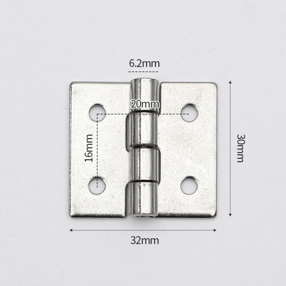 [영달철물] ST-PRO 소형 304 스텐 경첩 2세트(30x32mm) 