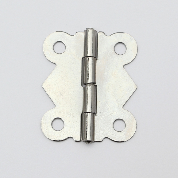 [영달철물] 빈티지 미니 장식경첩 2세트(30mm) (실버) 