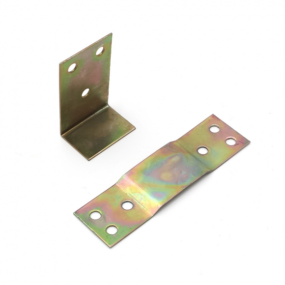 [영달철물] 탈착식 ㄱ자 커넥팅 브라켓 2세트(82mm) 