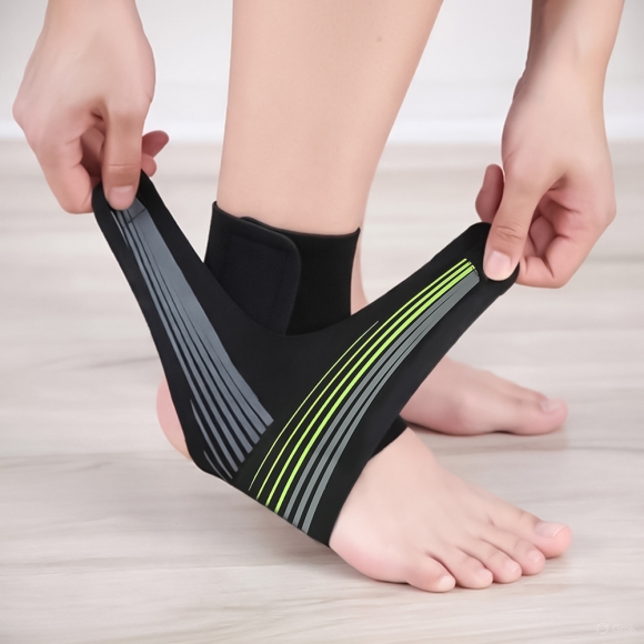 1p 라이트핏 테이핑 발목보호대(M) (그린)