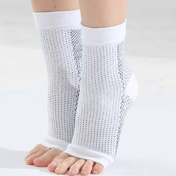 슬림픽스 탄력 발목 보호대 2p세트(M-L) (화이트)