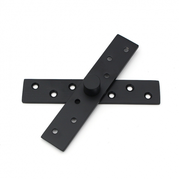 [영달철물] 제로스핀 360도 회전 스텐 경첩(블랙) (150.2mm)