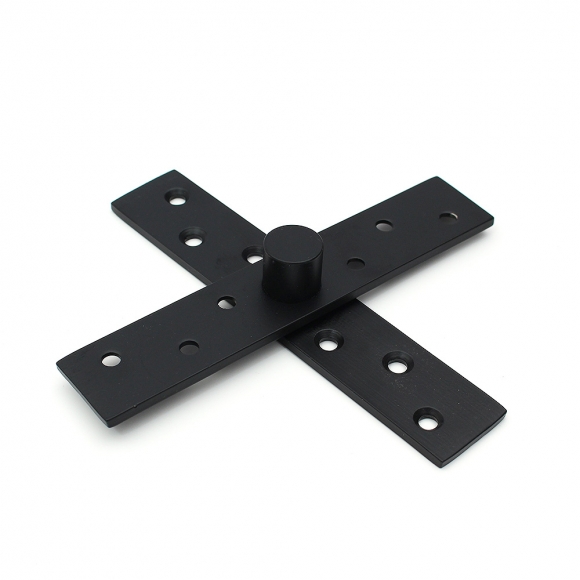 [영달철물] 제로스핀 360도 회전 스텐 경첩(블랙) (150.2mm)