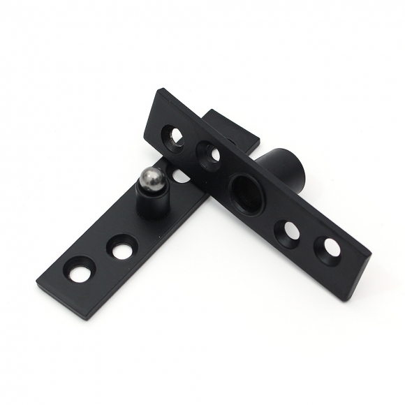 [영달철물] 제로스핀 360도 회전 스텐 경첩(블랙) (75.2mm)