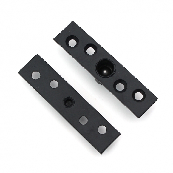 [영달철물] 제로스핀 360도 회전 스텐 경첩(블랙) (75.2mm)