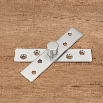 [영달철물] 제로스핀 360도 회전 스텐 경첩(실버) (95.5mm)