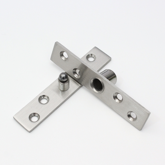 [영달철물] 제로스핀 360도 회전 스텐 경첩(실버) (95.5mm)