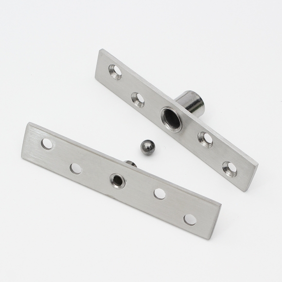 [영달철물] 제로스핀 360도 회전 스텐 경첩(실버) (95.5mm)