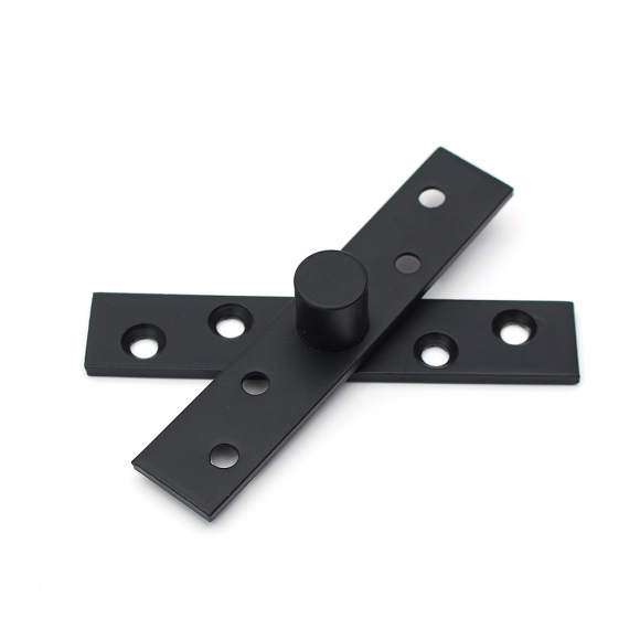 [영달철물] 제로스핀 360도 회전 스텐 경첩(블랙) (99.5mm)