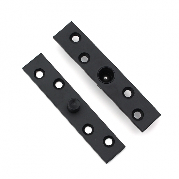 [영달철물] 제로스핀 360도 회전 스텐 경첩(블랙) (99.5mm)