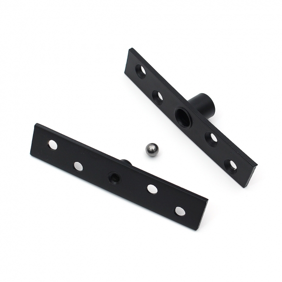 [영달철물] 제로스핀 360도 회전 스텐 경첩(블랙) (99.5mm)